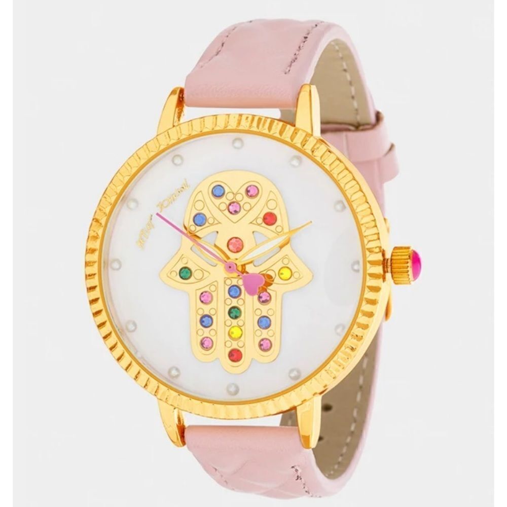 BETSEY TIME HAMSA WATCH